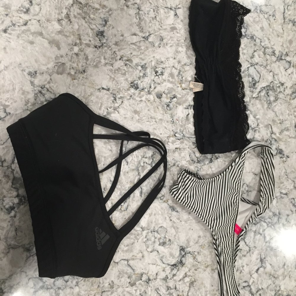 adiddas sports bra set